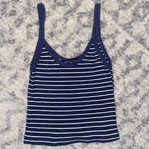 Brandy Melville Stripped Crop Top